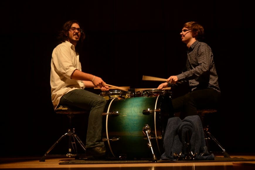 Tsoof and Lachlan play Rhythm Magic by David Jones